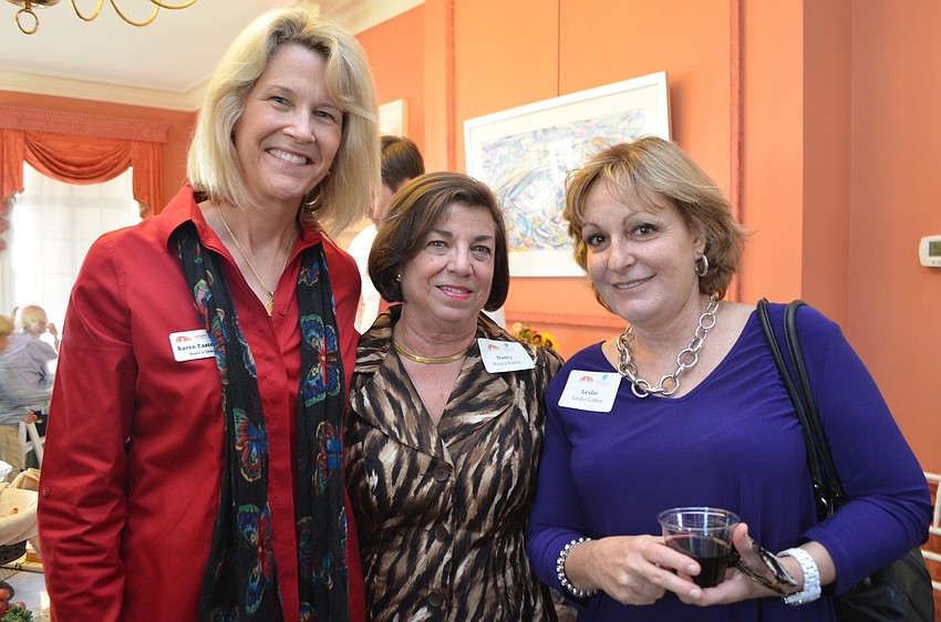 Karen Eastmoore, Nancy Bailey and Leslie Loftus