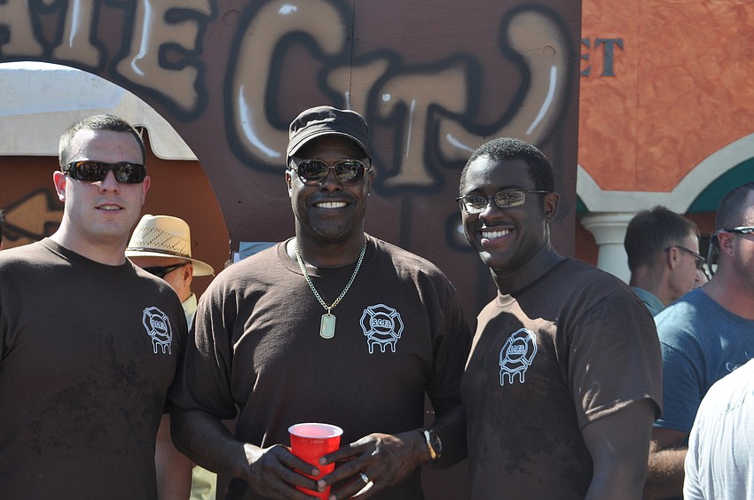 Corey Woods, Bobby Williams and Terrell Haisley from Station 7