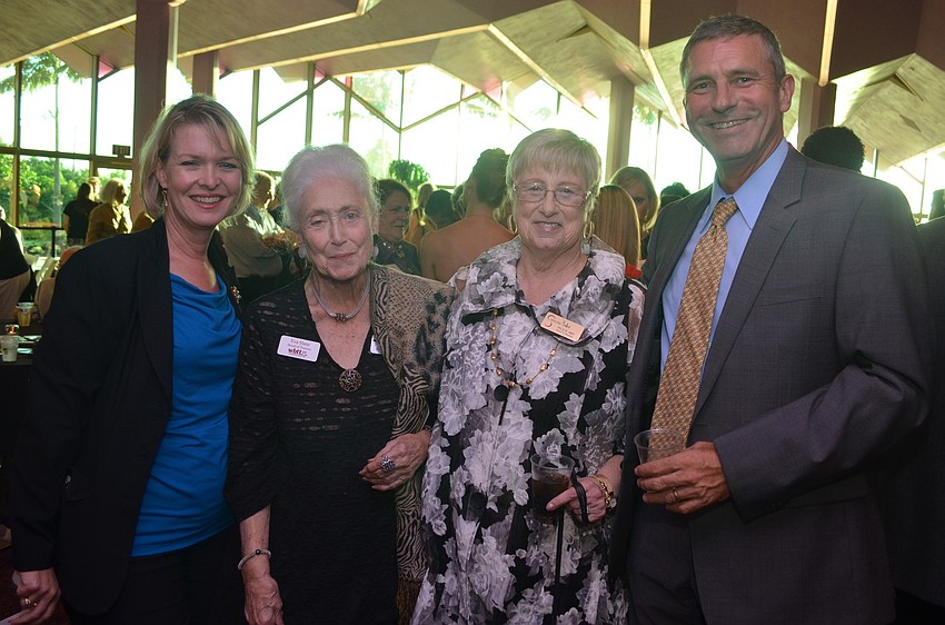 Veronica Brady, Eva Slane, Peggy Abt and Michael Baughen