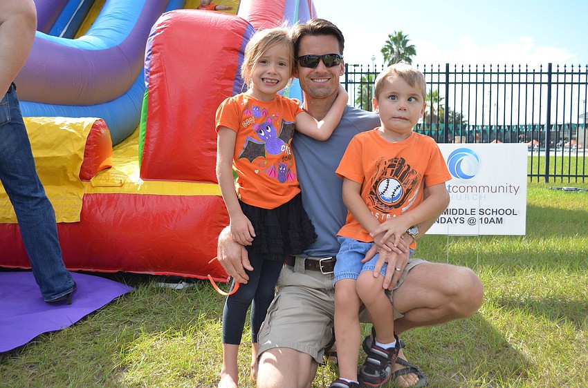 Madeline, Jeff and Noah McAfee