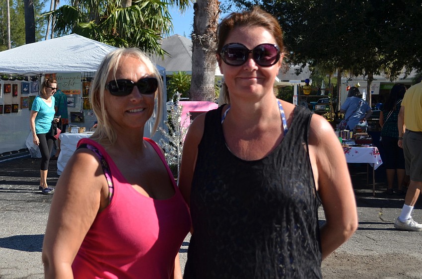 Linda Moore and Caroline Brown