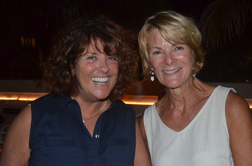 Kathy Riley and Marie Myers