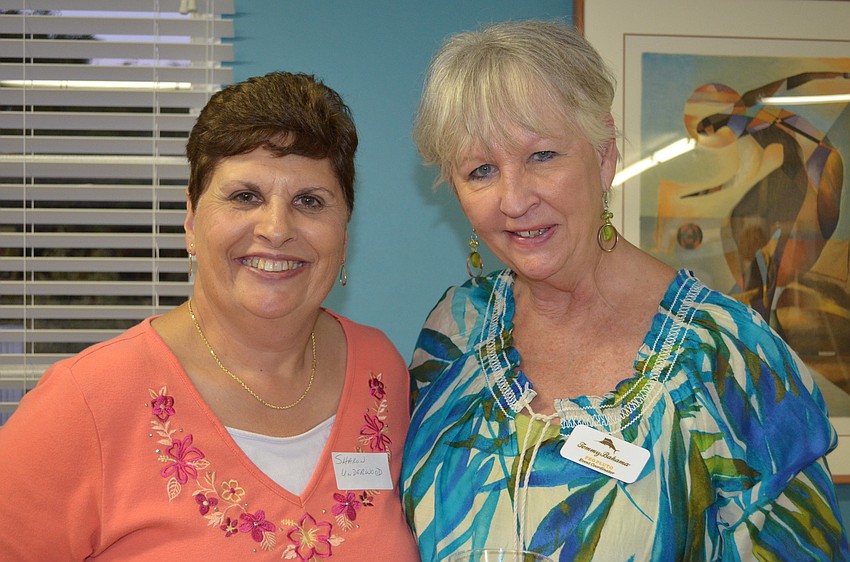 Sharon Underwood, Longboat Limousine, and Peg Pluto, Tommy Bahama