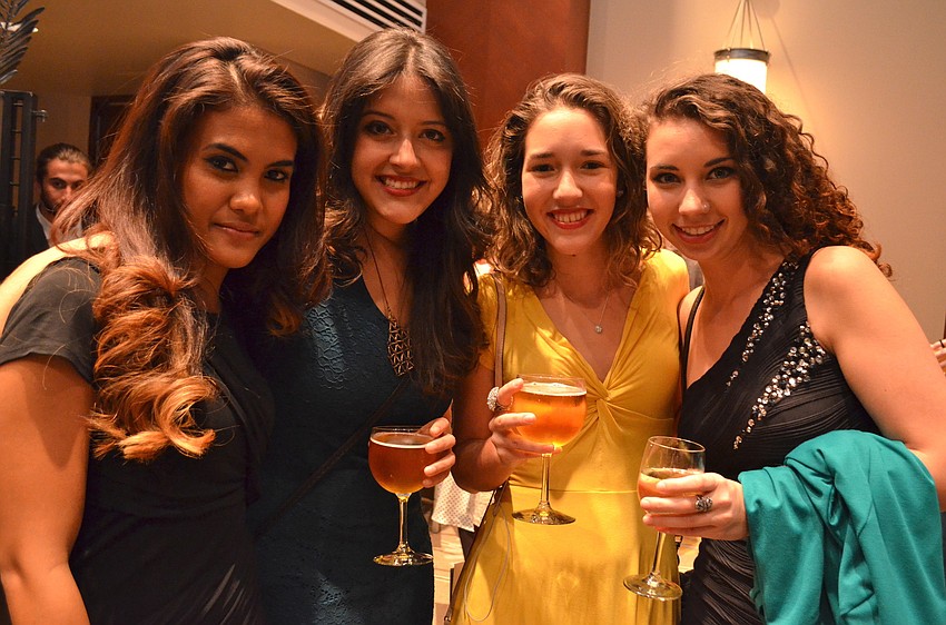 Karisha Saraswati, Gabriella Thompson, Marysol Stepanof and Alexis Copeland