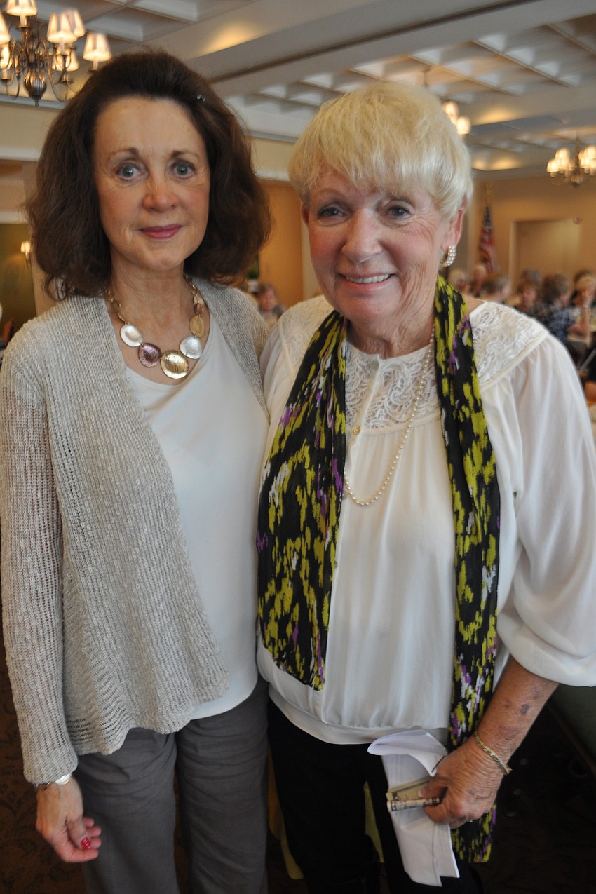 Rose Sobel and Arlene Casey