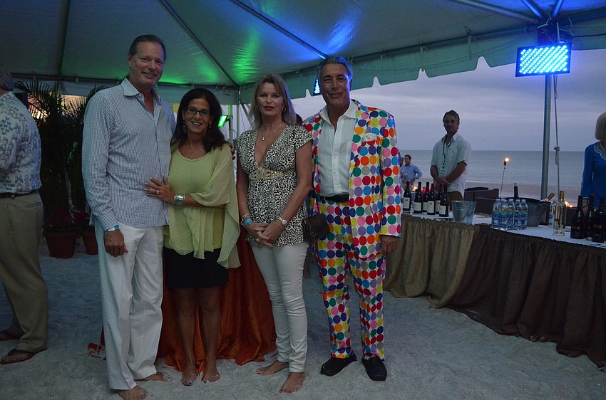 Bob and Susie Thall with Ramona Glanz and Andrew Vac