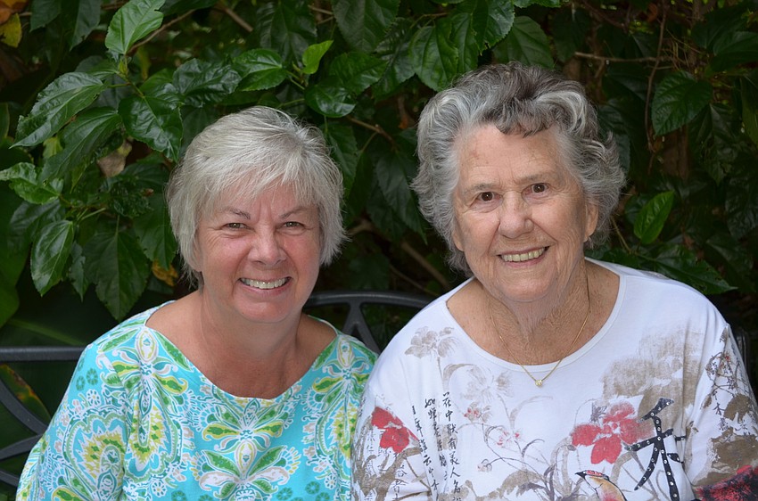 Barbara Koetsier and Pat Johnson