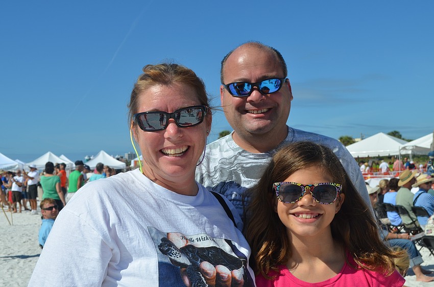 Amy Kubin, Ken Smith and Tiffany Reyers