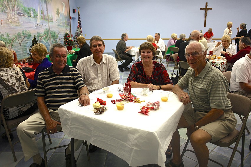 Phil Schneider, Sean McGrath, Mary McGrath and Gus Swoboda
