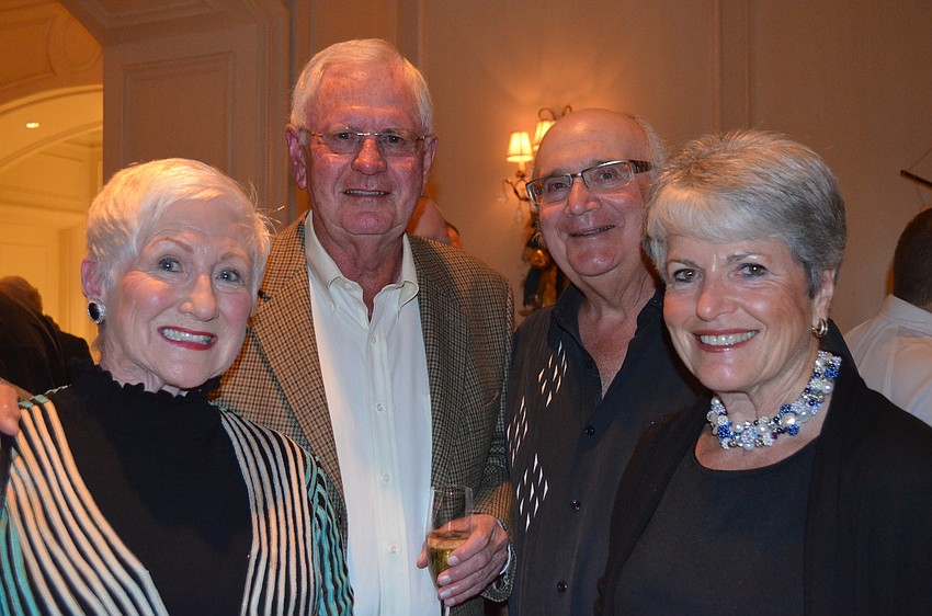 Sonya and Clint Holdbrooks with David and Edie Chaifetz