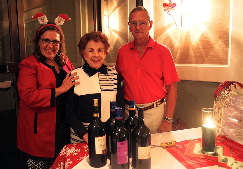 Carole Zicherman, Ethel Athanas and Bob Mazurek