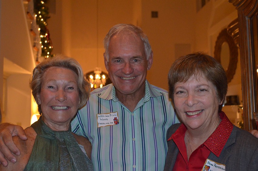 Irene and Bill Wood with Nora Patterson