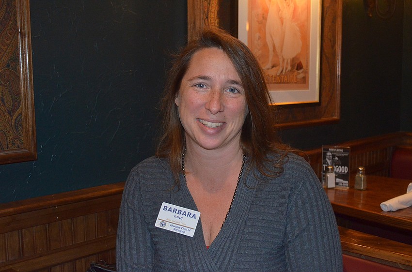 Since she received a college scholarship from her local Bradenton club, Barabara Yong has wanted to become a member.