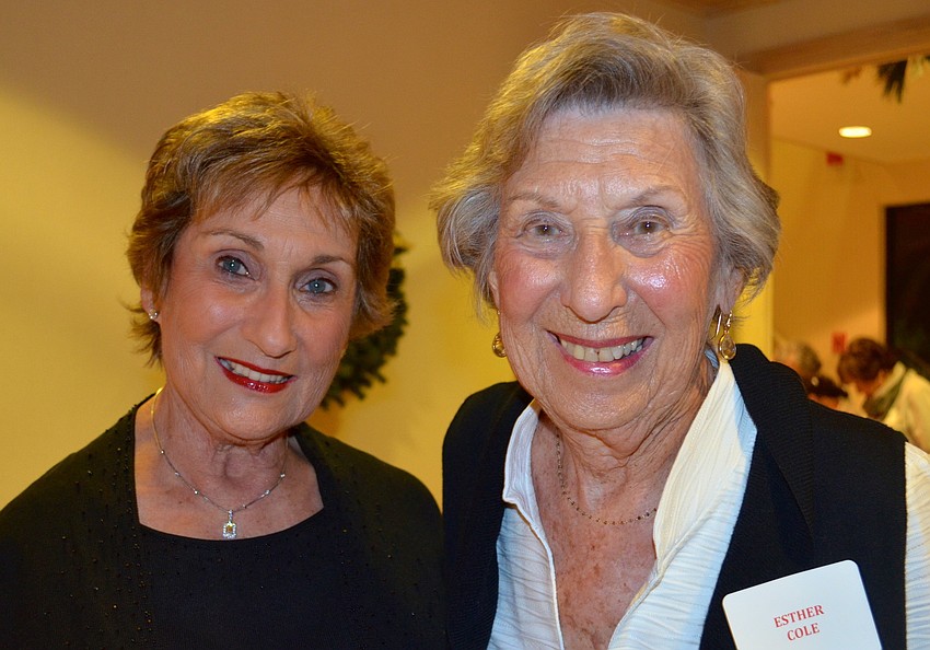 Judy Coren and Esther Cole