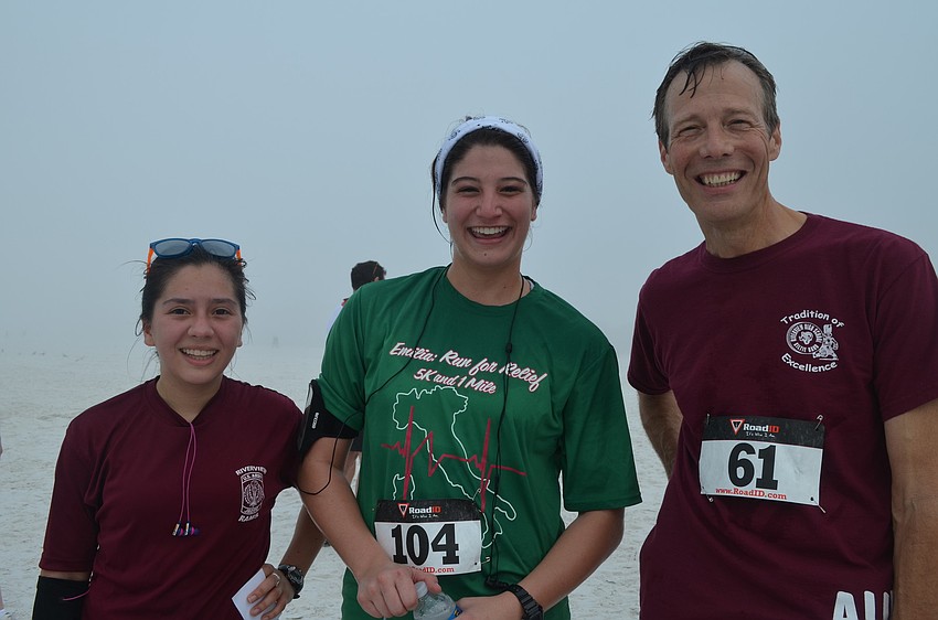 Erica Tenorio, Ashly Sboray and Michael Lucas