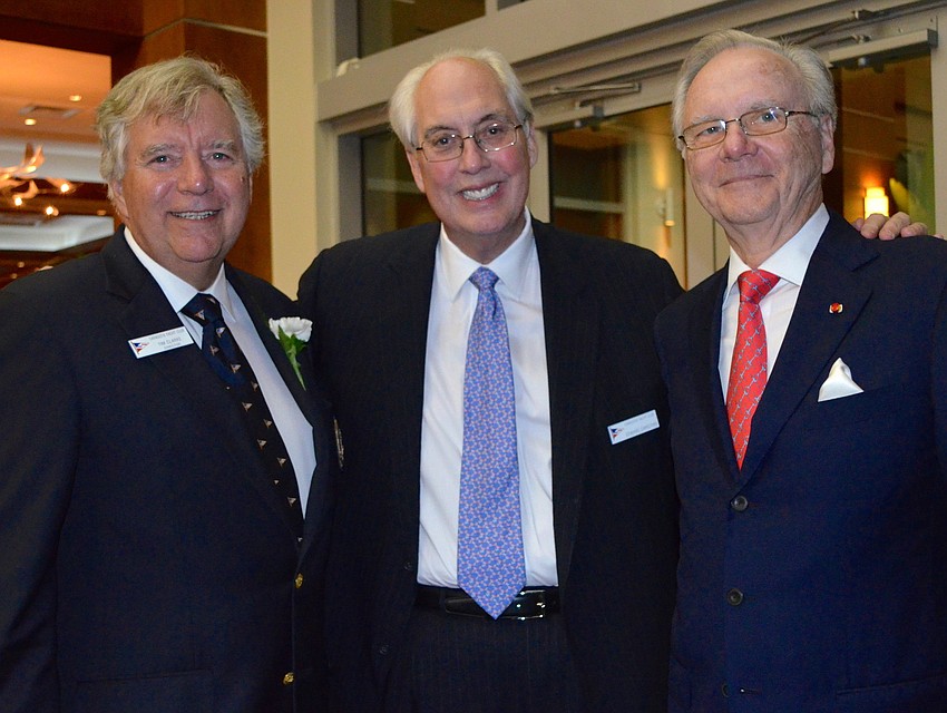 Tim Clarke, Ed Christian and Frank Morneau