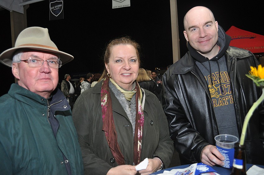 Ken Dean and Annemarie Dean with Jake Gilray