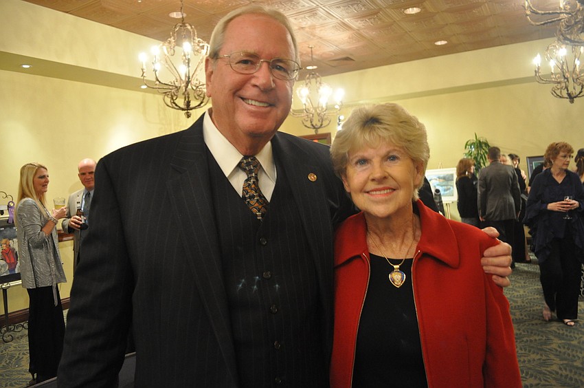 Dr. Warren Simonds, with his wife, Kathy, is one of the founders of the event.