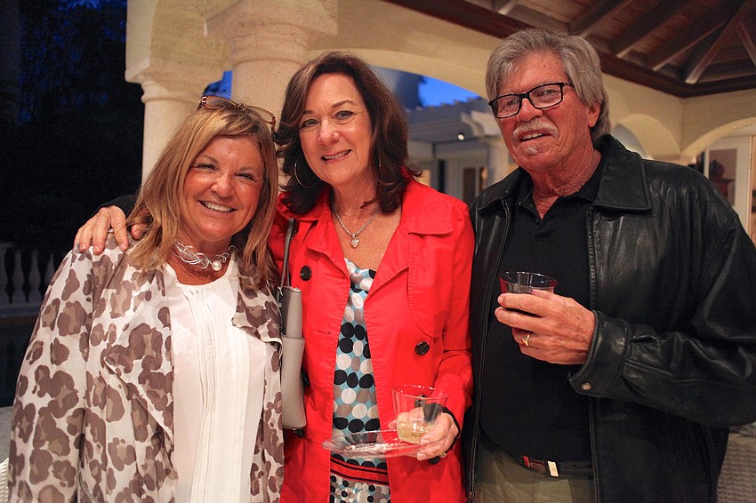 Ann Segal with Beverly and Michael St. Hilaire