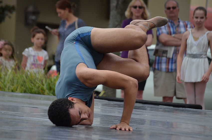 Matthew Griffin performs with School of Russian Ballet