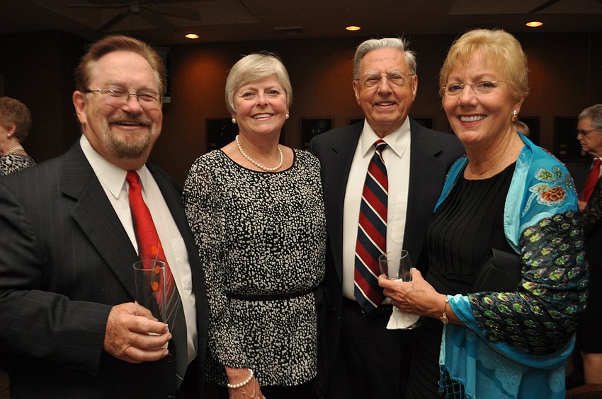 Carl Koenig with Jean and Ted Jakubowski and Connie Sanders