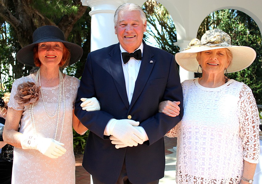 Becky Jones, John Holtzerman and Martha Miller