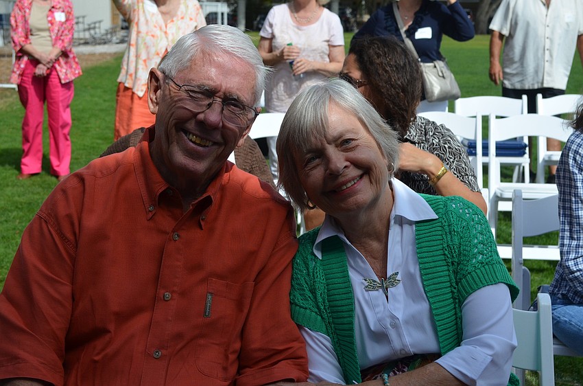 Proud grandparents Bob and Mimi Kempton.
