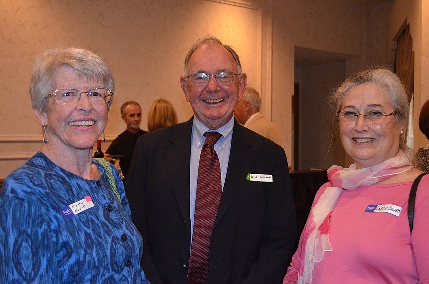 Marty Mount, Paul Wallace and Karen Stuart