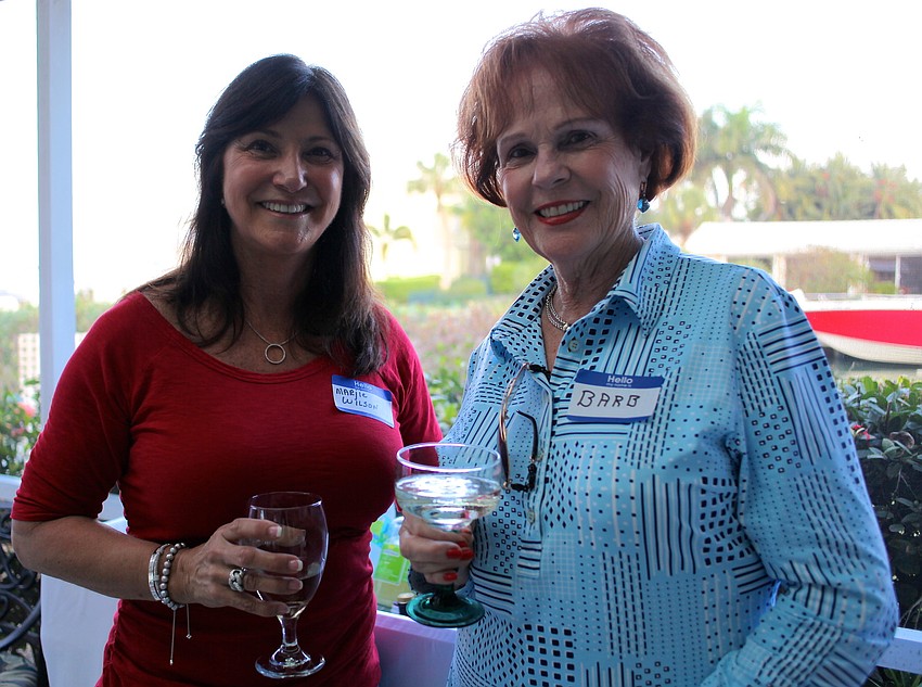 Marjie Wilson and Barb Squeri