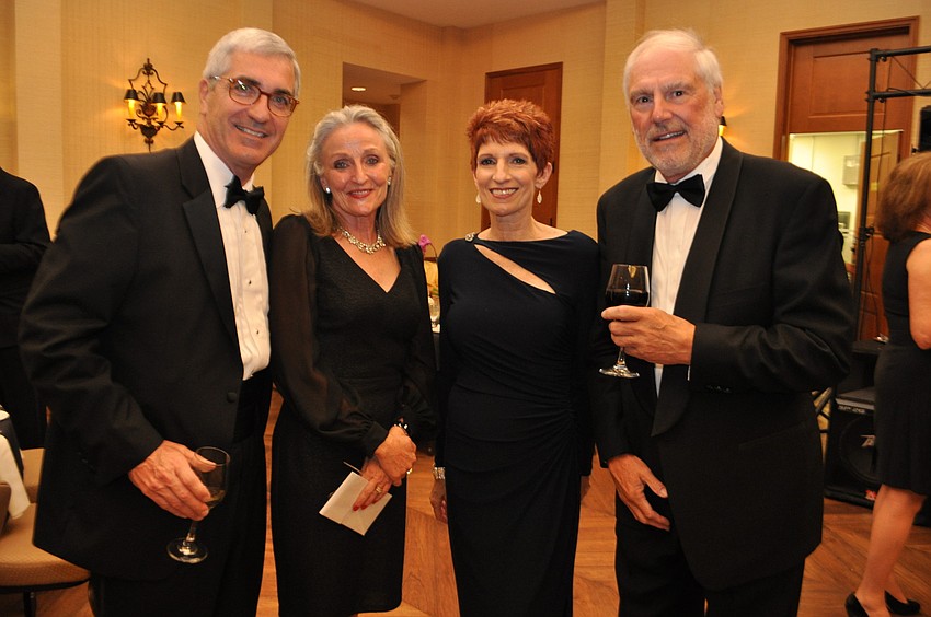 Rick and Sally Piccolo with Briana and Werner Knoop