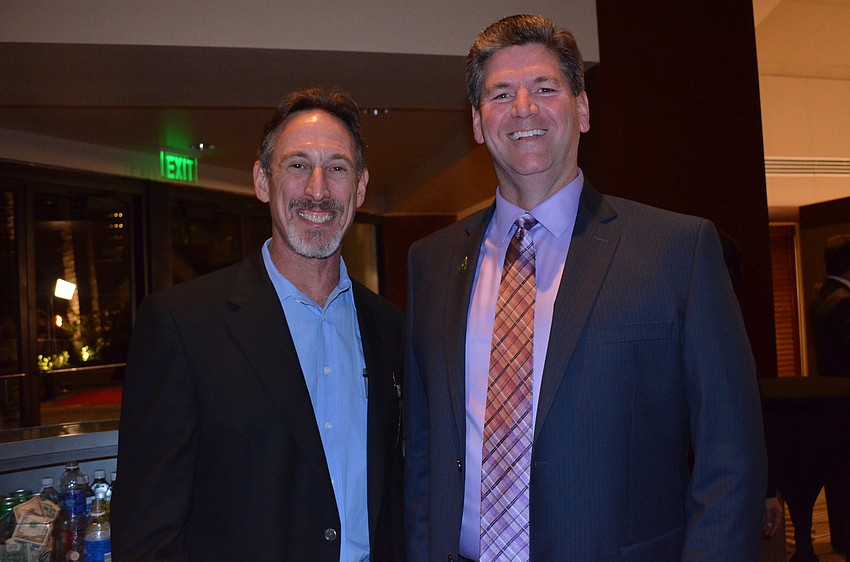 Public Defender Larry Eger with Tim Self