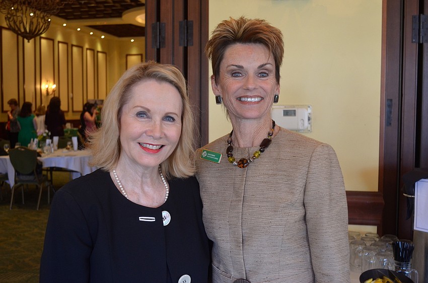 Girl Scouts' Gulfcoast Florida chapter Board Members Tracy Seider with Kate Oâ€™Brien.