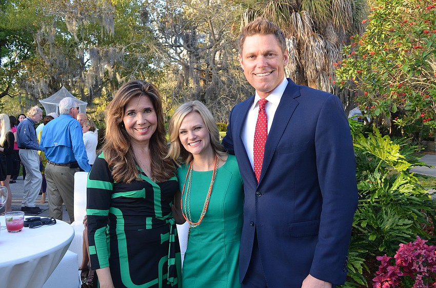 Isabel Mascarenas, Jim Van Fleet and Allison Kropff