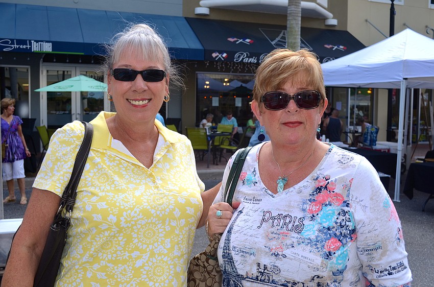 Sheila Green and Hetty Rose enjoy a girls' day out.