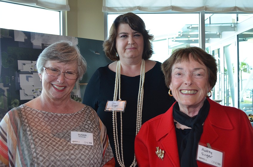 Susan Newsome with Jill and Audrey Singer