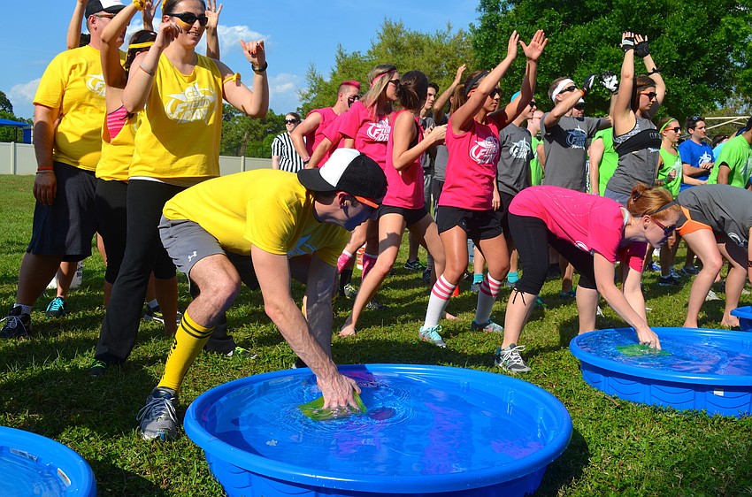 Clickbooth co-workers compete for the charity of their choice.