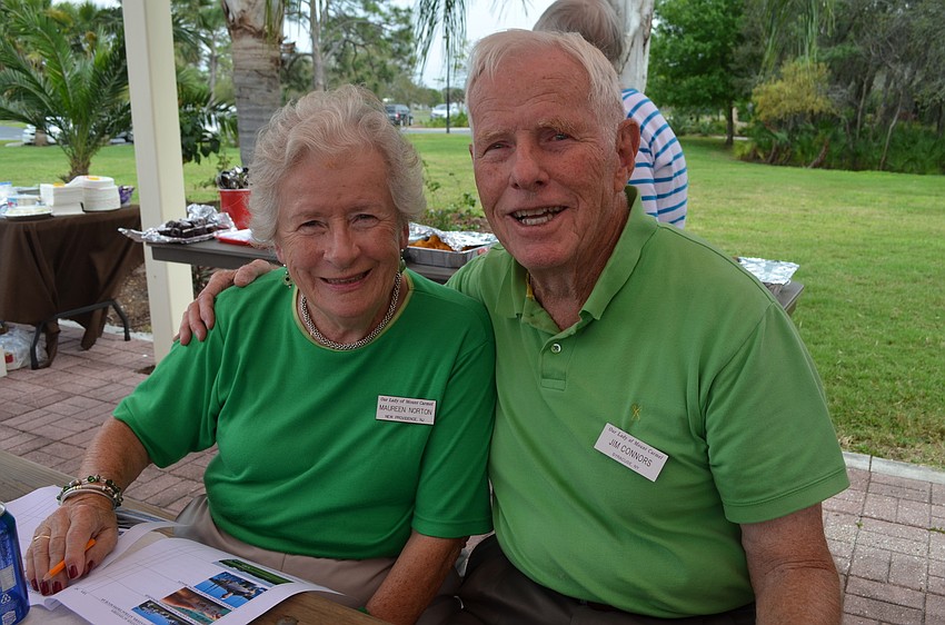 Maureen Morton and Jim Connors