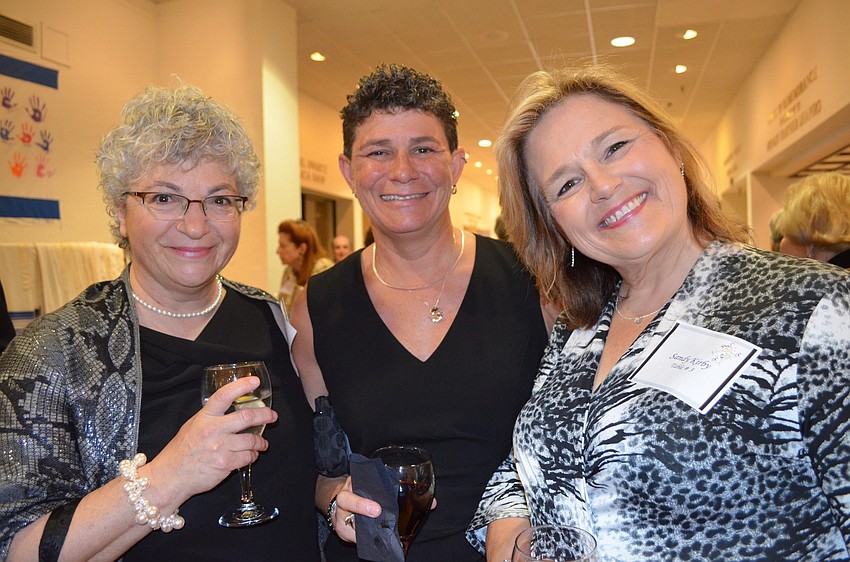 Nora Nelson, Cyndy Lopata and Sandy Kirby