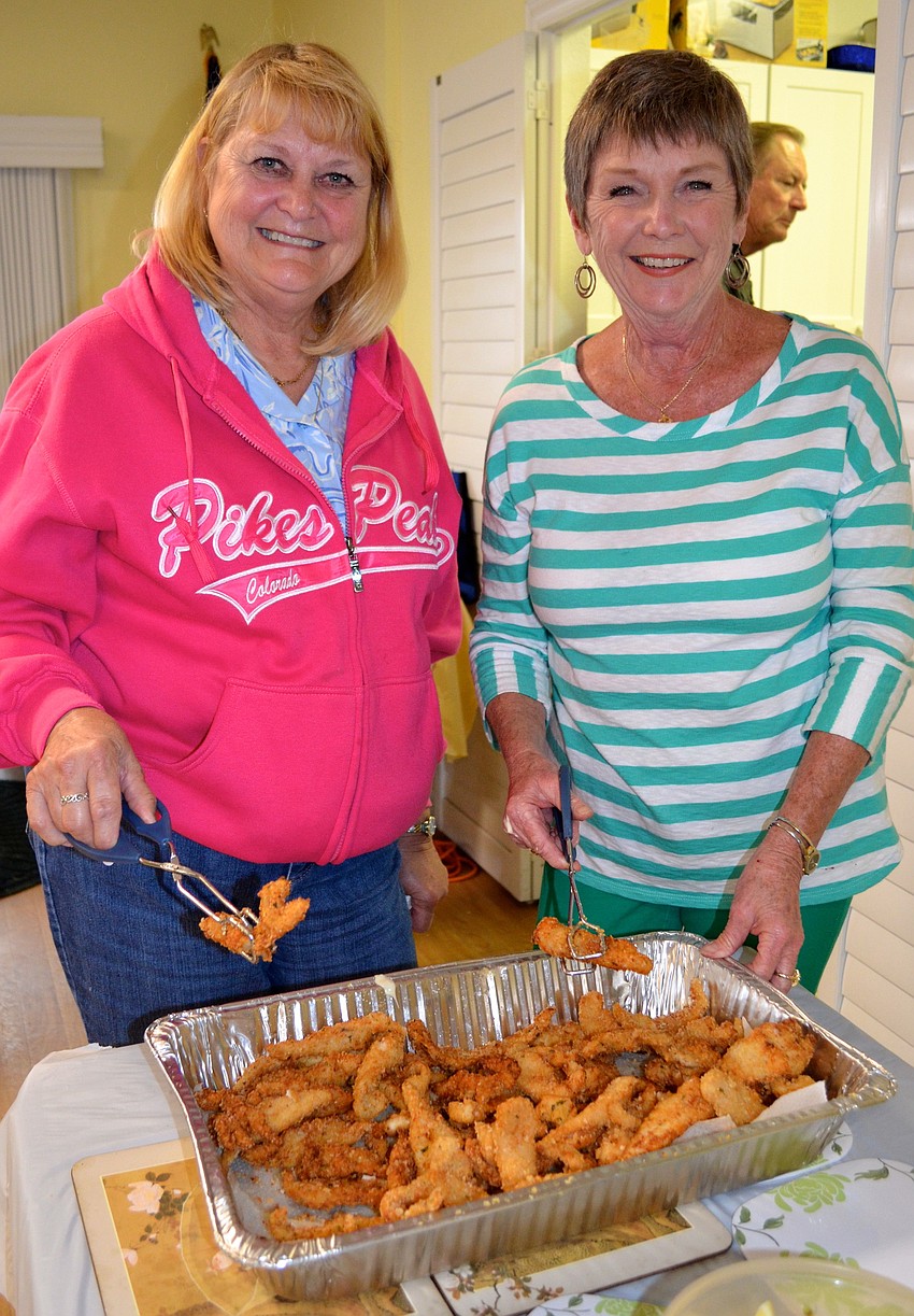 Connie Kross and Pat Clifford