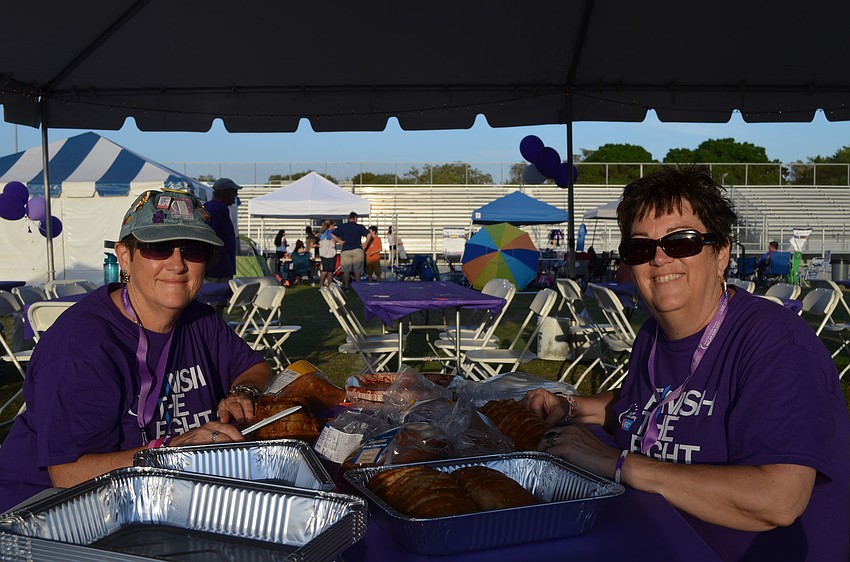 Sisters and survivors Carol Parker and Janet DuBois.