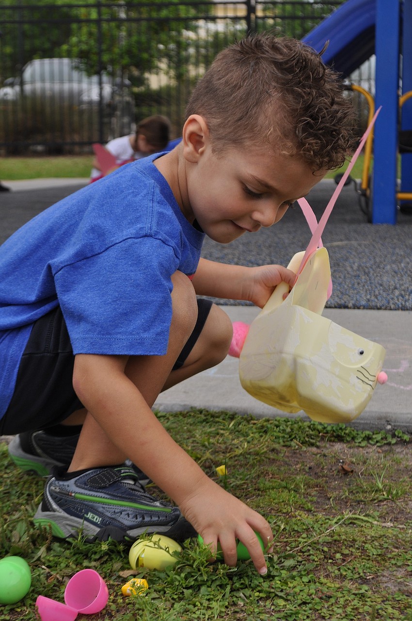 C.J. Clark wore a Superman T-shirt as he hunted.