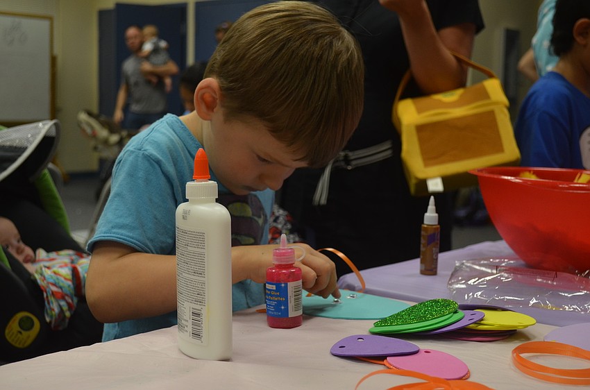 Will Kriby enjoys arts and crafts.