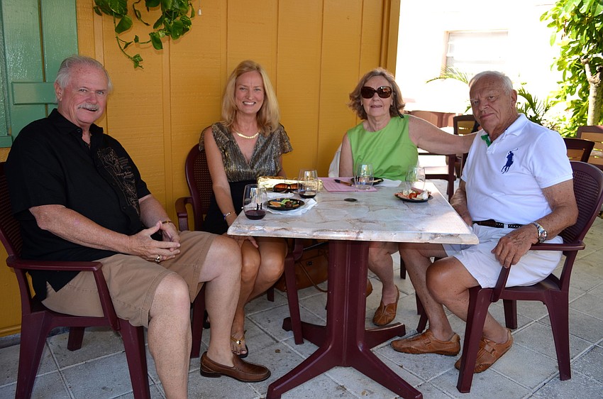 Tom and Marilyn LaConte with Carol and Frank Vonallmen