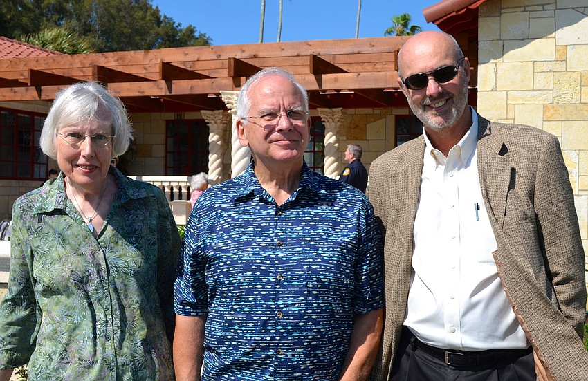 Linda and Chet Pletzke with Dave Bullock
