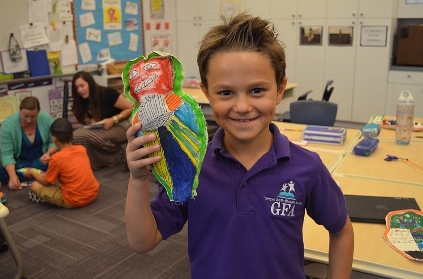 Aiden Libesey says he was inspired by his family and the people he loves.