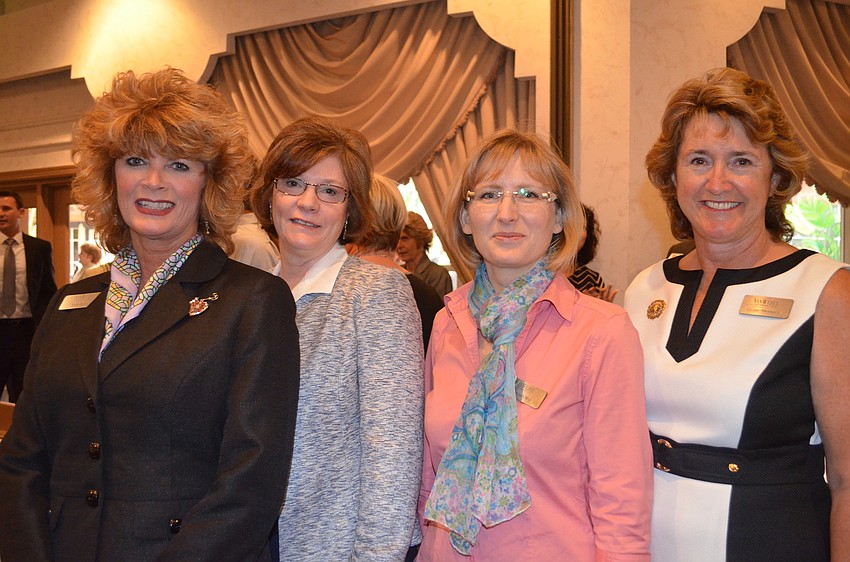 Tami Prince, Barbara Brosius, Cathleen Mai and Elsie Merrill