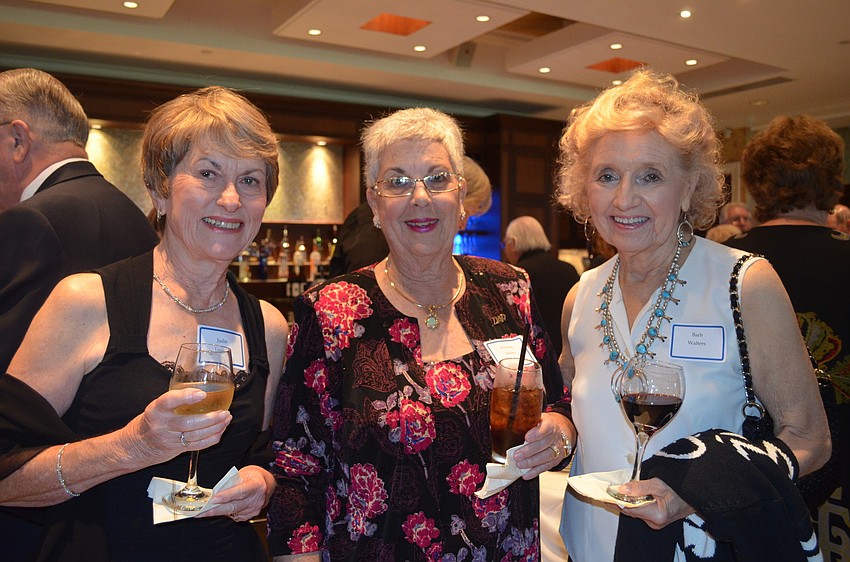 Judie Lovell, Roxanne Moore and Barbara Walters