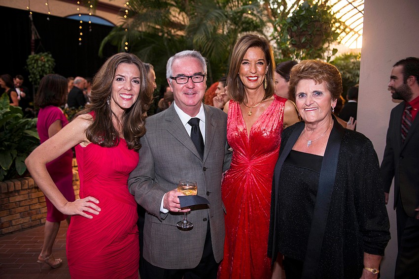 Co-Chair Jackie Rogers, Rick de Furia, Co-Chair Penny Hill and  Lucille Smith