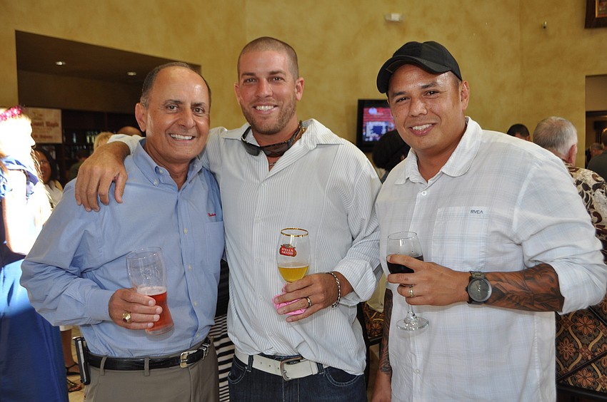 John Saputo, Justin Clark and Jamie McDaniel