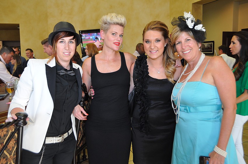 Taelor Scheuer, Sam Smith, Kasey Gaskill and Coral Pleas